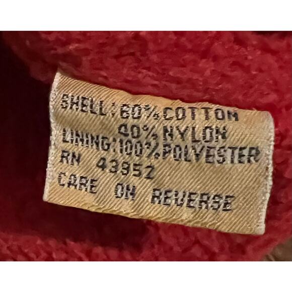 Adirondack by Savile Row Mens Jacket Coat Canvas Utility Hood Fleece-Lined Sz L - Picture 5 of 5